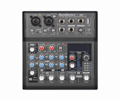 AuraSonics K4 компактный микшерный пульт в Осташкове