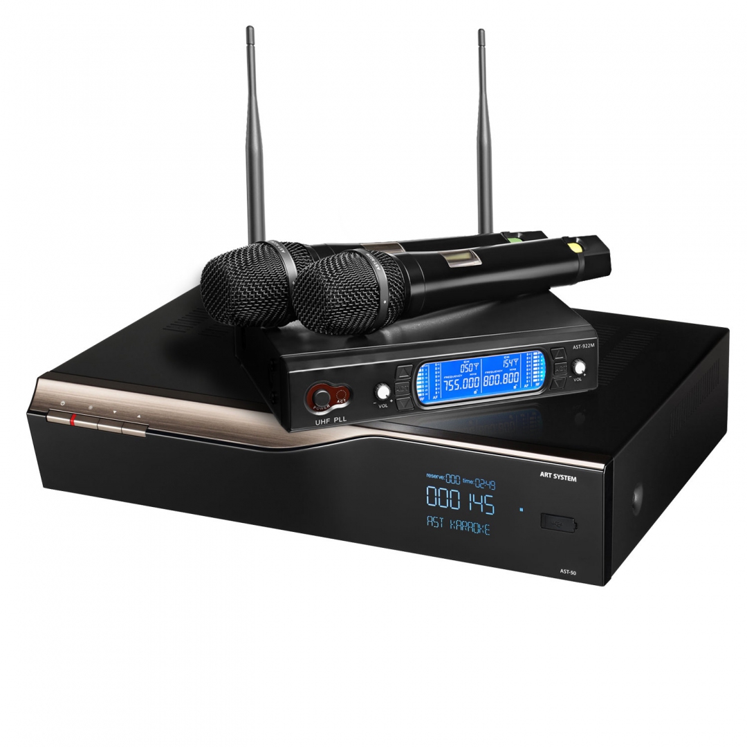караоке-комплект AST-50 c микрофонами в Осташкове