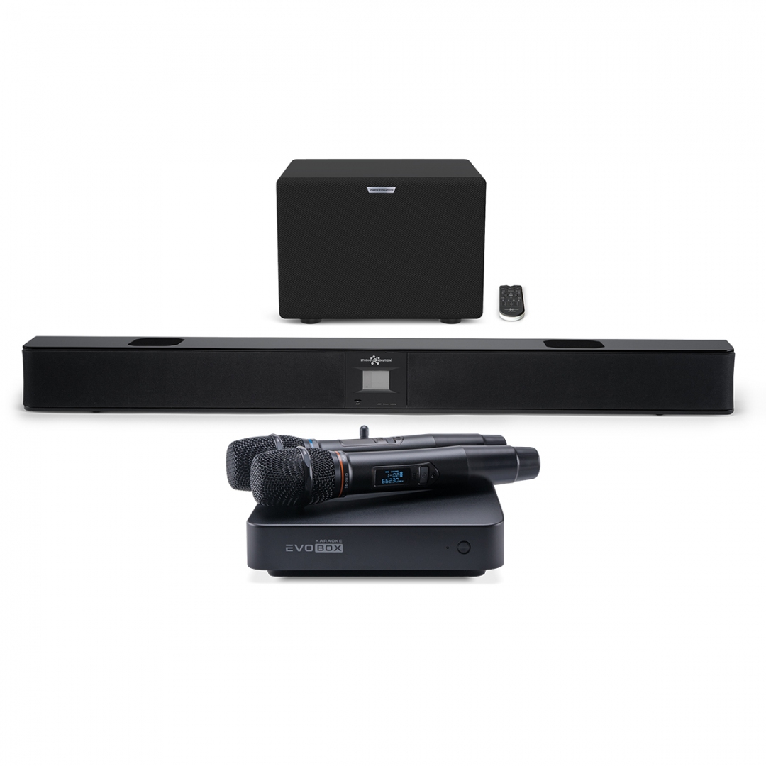 караоке-комплект EVOBOX Plus + EvoSound Bar (саундбар с караоке) в Осташкове
