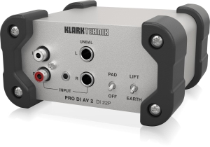 Klark Teknik DI 22P пассивный стерео директ-бокс в Осташкове