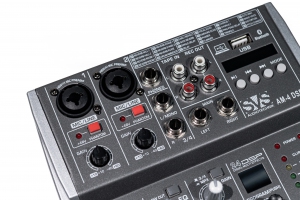 SVS Audiotechnik mixers AM-4 DSP Аналоговый микшерный пульт, 4-канала в Осташкове